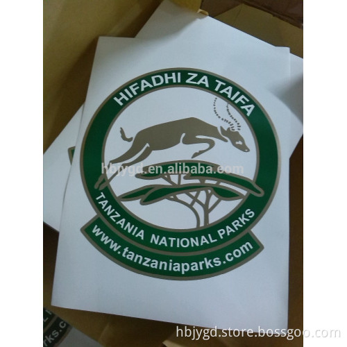 full color printing water proof paper sticker